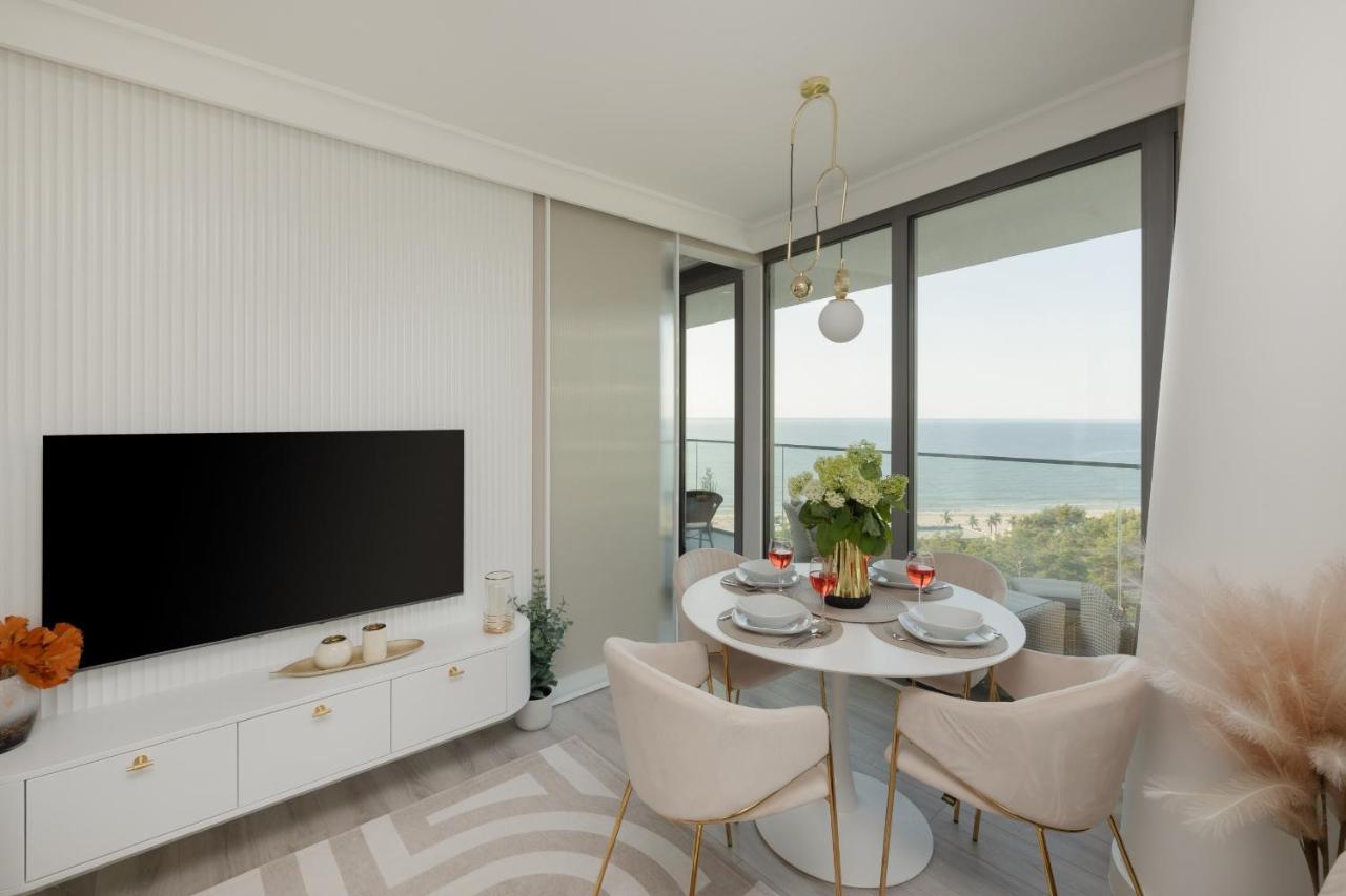 Royallux Apartment Waves Resort & Spa - Sea View From Balcony By Renters Prestige 米兹多洛杰 外观 照片